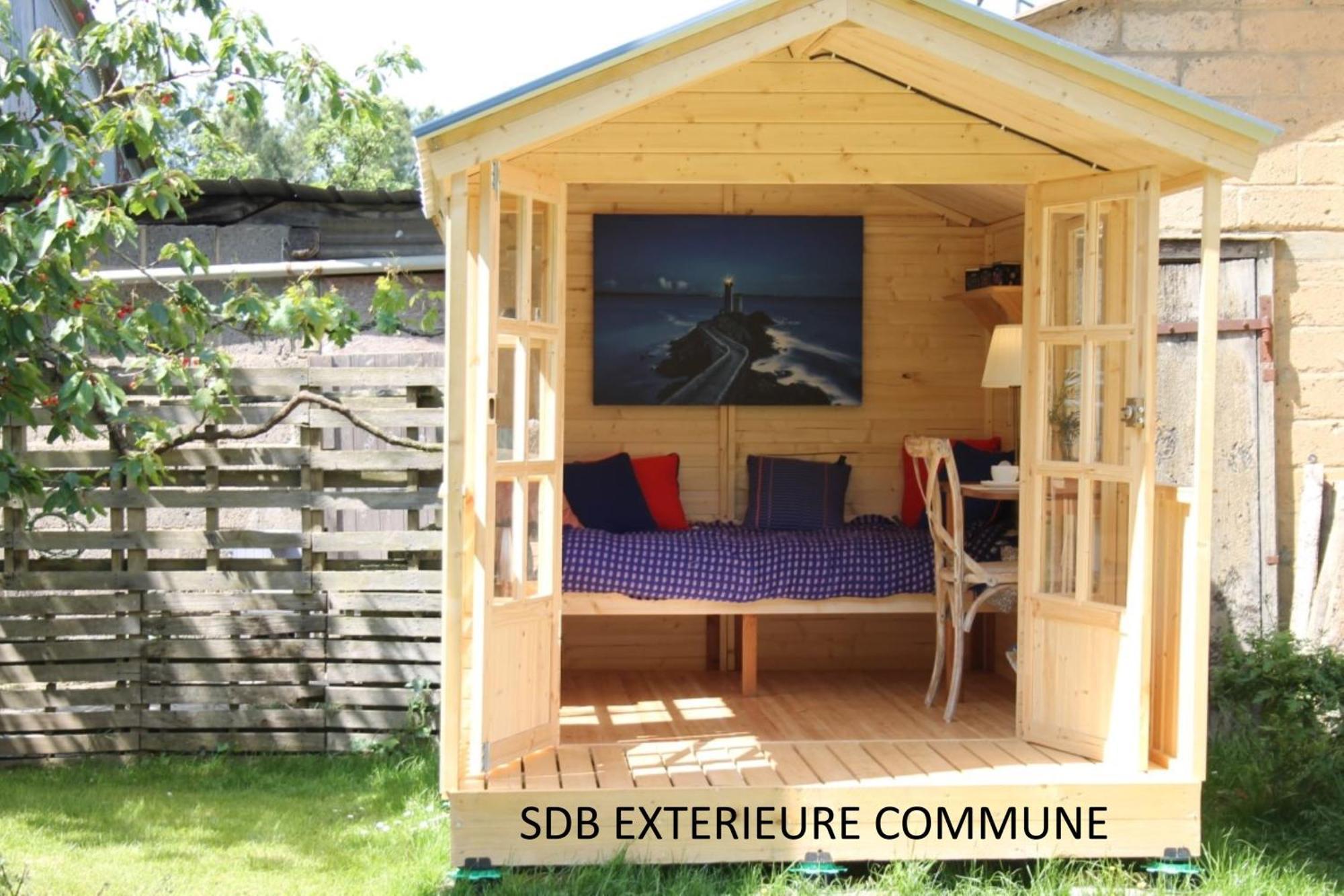 La Du Capitaine 4m² - Sdb Partagee Exterieure Chalet *